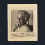Rita Levi-Montalcini Quote Women in Science Trätavla<br><div class="desc">Ett citat av underbaren Rita Levi-Montalcini (1909-2012),  nobelpristagare,  briljant sinne och inspiration för oss alla: "Det spelar ingen roll organet vill ha. Jag är inte min kropp,  jag är min själ."</div>