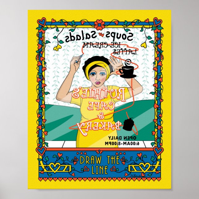 Rita linjen_B_8x10 Poster (Framsidan)