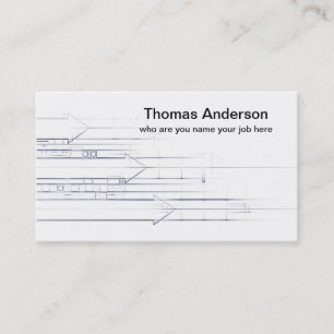 rita linjer som drar visitkorten visitkort