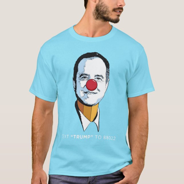 Rita-Nacke Adam Schiff T skjorta Shirt (Framsida)