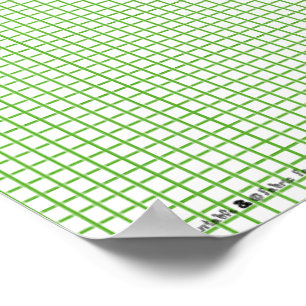 Rita på diagramlinje Pappert Lakan Poster