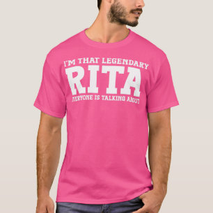 Rita Personal Namn Women Girl Funny Rita T Shirt