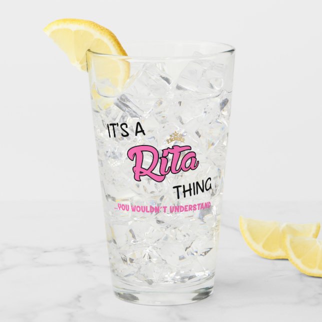 Rita sak skulle du inte förstå glaskopp (Framsida Ice)