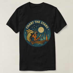 Rita Stjärnor Pirat Bläckfisk T Shirt