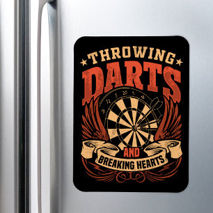Rita upp mörker och brytpunkter - Dart Player Magnet