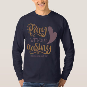 Rita utan att sluta med den svarta grundläggande L T Shirt