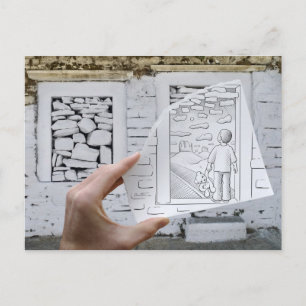 Rita Vs kameran - att drömma för barn Vykort