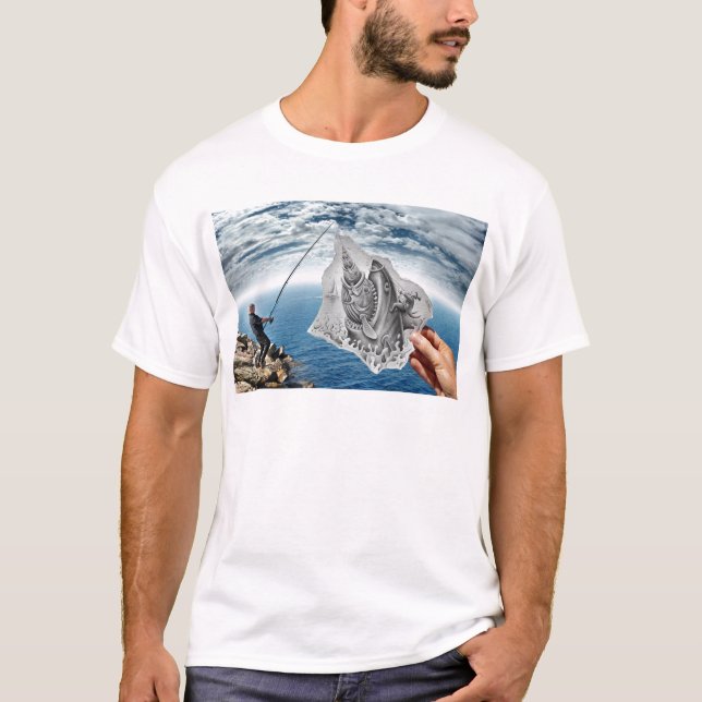 Rita Vs kameran - haj Tee Shirt (Framsida)