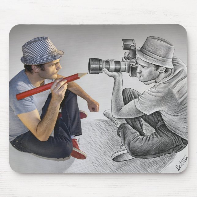 Rita Vs kameran - konst 3D - fotografen Musmatta (Framsidan)