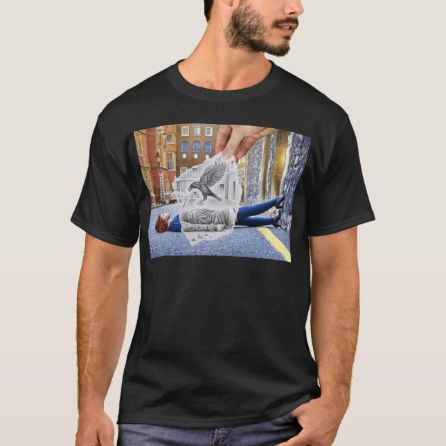 Rita Vs kameran - kråka T-shirt (Framsida)