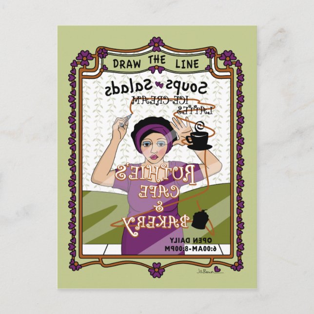 Rita vykortet Line_A_ Vykort (Framsida)