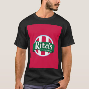 Rita&x27;s Italienska Ice Cafe Apron T Shirt