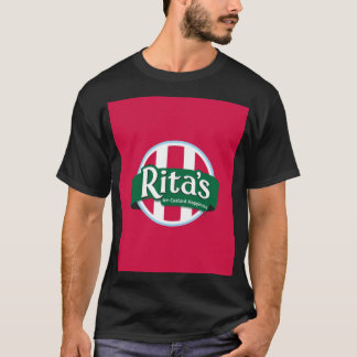 Rita&x27;s Italienska Ice Cafe Apron T Shirt