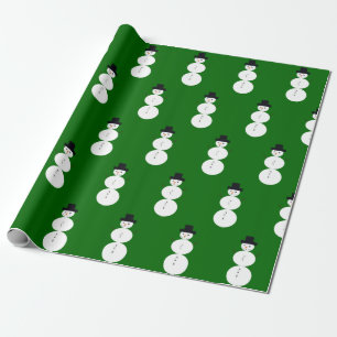 Ritad Snögubbe Presentpapper