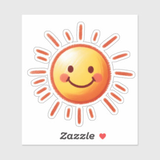 Ritad Sol Klistermärken