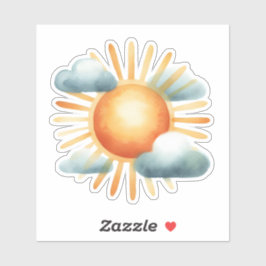 Ritad Sol Klistermärken