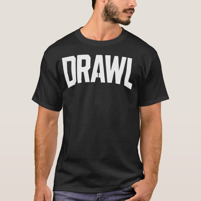 Ritad stencil t shirt (Framsida)