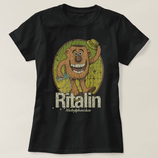 Ritalin Man 1975 T-Shirt (Design framsida)