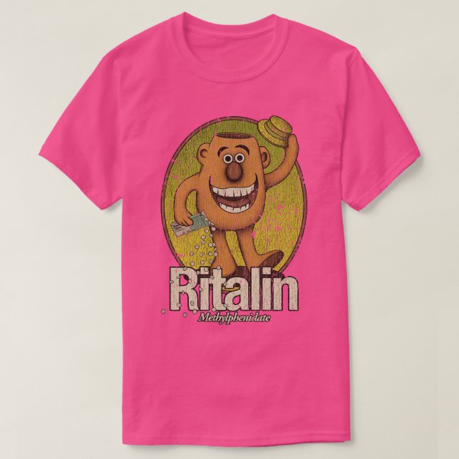 Ritalin Man 1975 T Shirt (Design framsida)