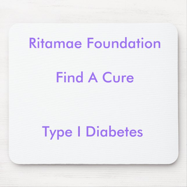 Ritamae FoundationFind en bot, typ mig sockersjuka Musmatta (Framsidan)