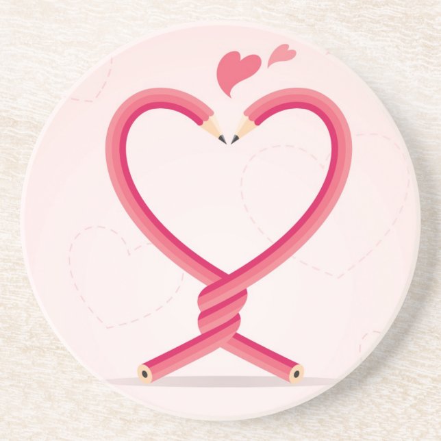 Ritar förälskat underlägg (Framsidan)