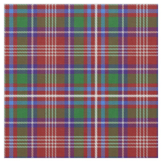 Ritchie Tartantryck Tyg (Närbild)