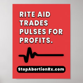 "Rite Aid" Poster 8,5x11" StopAbortionRx