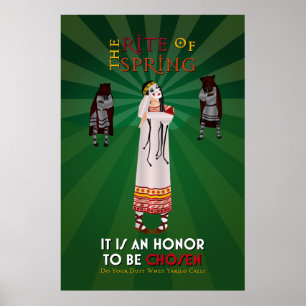 Riten av den Pagan propagandaaffischen för vår Poster