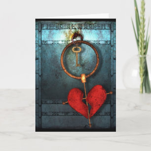 Riter för det brutna hörda kortet helgkort