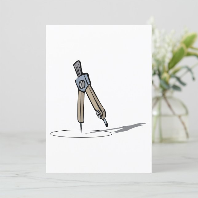 Ritkompass Ritning Geometri Verktyg Inbjudningar (Skapare uppladdad)