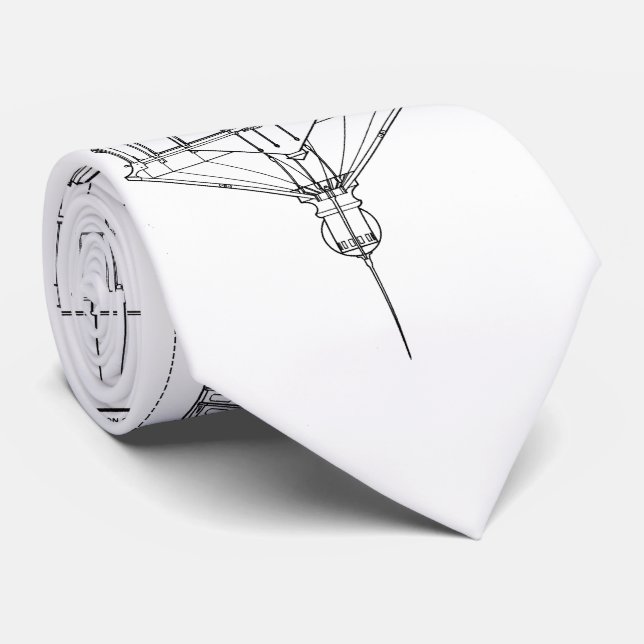 Ritning 2 för vintageuddHatteras fyr Slips (Rullad)