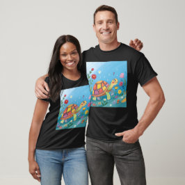Ritning Baby Sköldpadda T Shirt