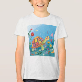 Ritning Baby Sköldpadda T Shirt