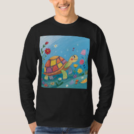 Ritning Baby Sköldpadda T Shirt
