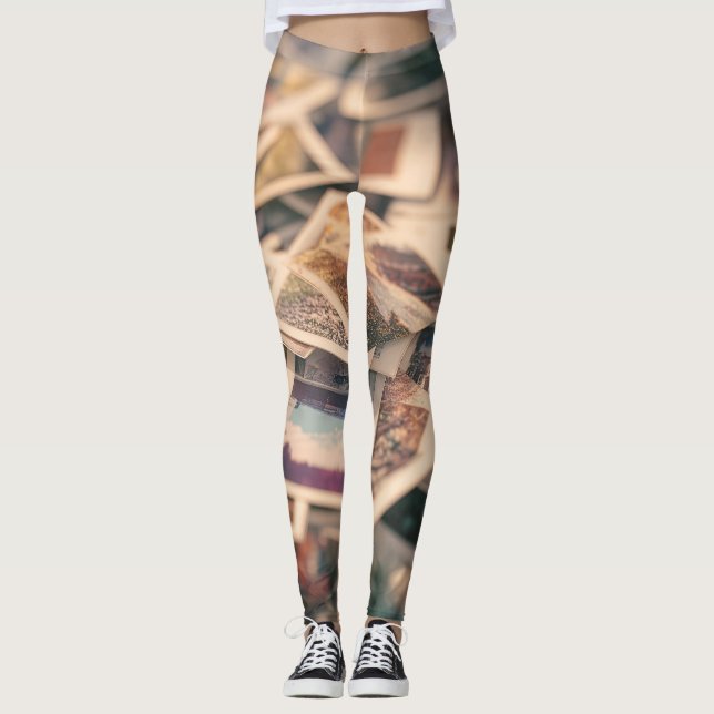 Ritning med foto av Vintage Leggings (Framsida)