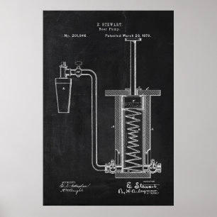Ritningöl pumpar poster