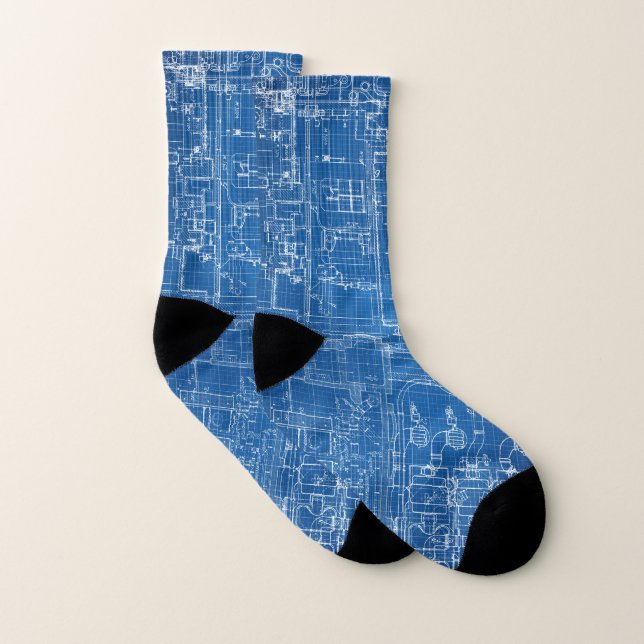 Ritningsockor Strumpor (Par)