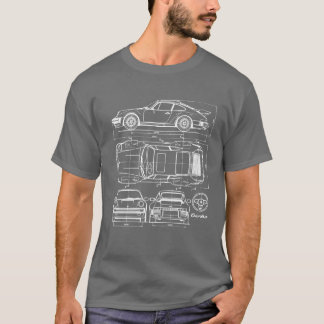 RitningT-tröja för 911 Turbo T-shirt