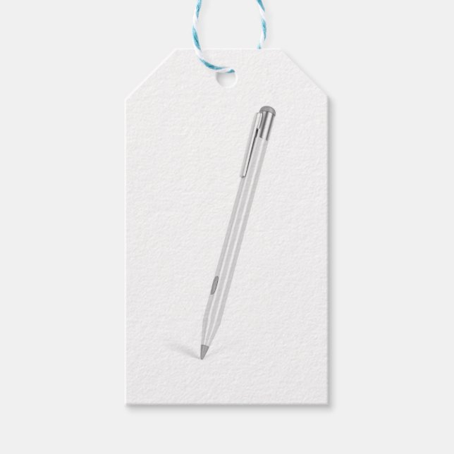 Ritstift för grafisk tablett eller dator presentetikett (Framsidan)