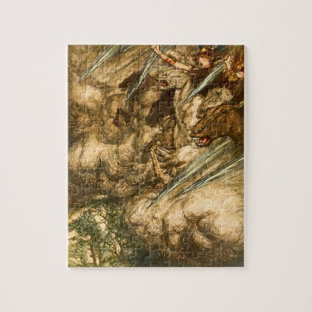 Ritt av det Valkyries pussel (Vertikal)