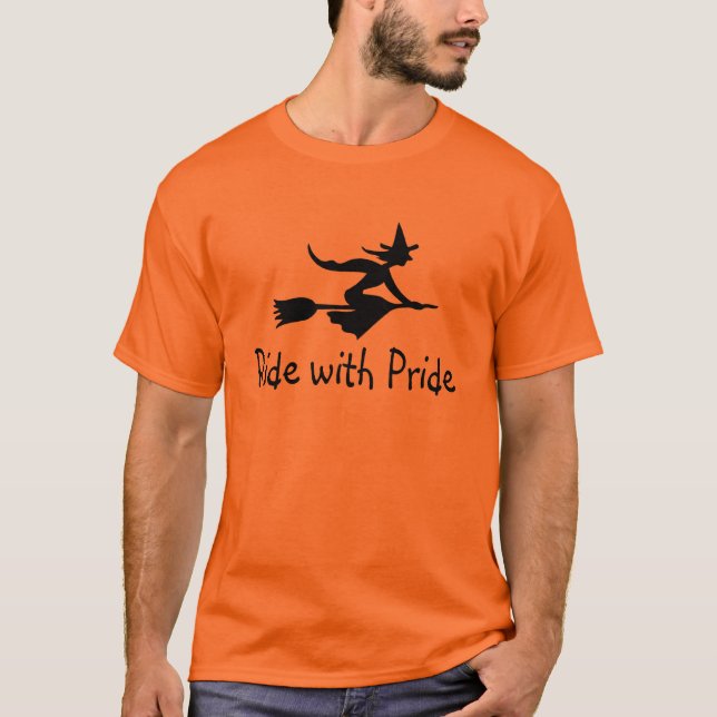 Ritt med pride t-shirt (Framsida)
