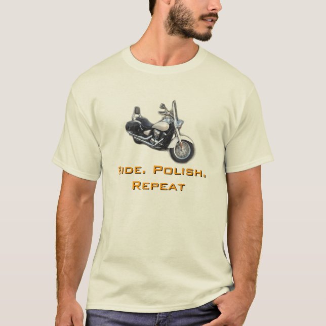 Ritt. Polskt. Repetition Tee (Framsida)