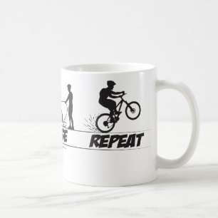 Ritten sköljer repetitionmuggen kaffemugg