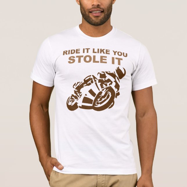 Ritten stal det något liknande dig den t shirt (Framsida)