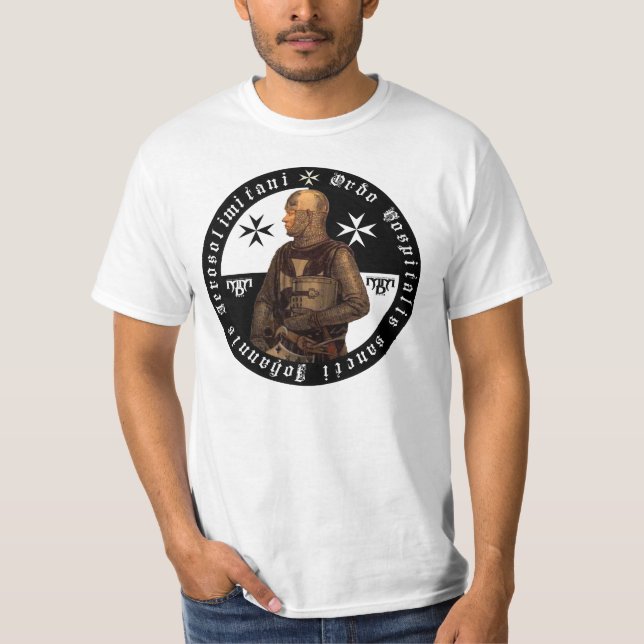 Ritter des Johanniterordens Shirt Tee Shirt (Framsida)