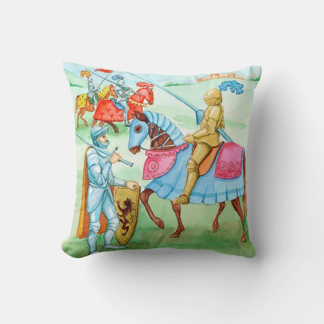 Ritter in Rüstung Kudde (Framsida)