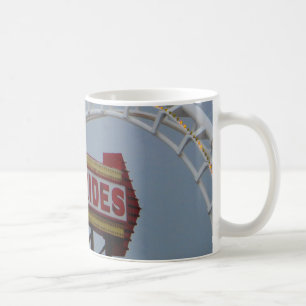 Ritter och berg- och dalbana kaffemugg