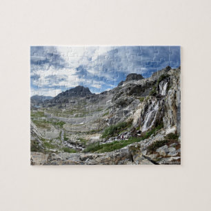 Ritter passerar vattenfallet - den Ansel Adams Pussel