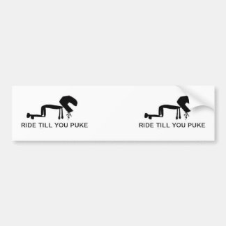 Rittkassalåda som du puke bildekal