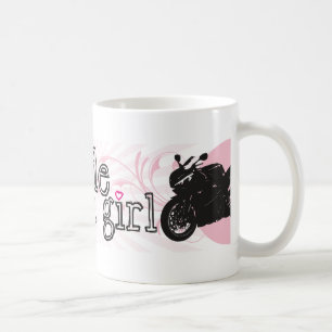 Rittnågot liknande en flicka kaffemugg